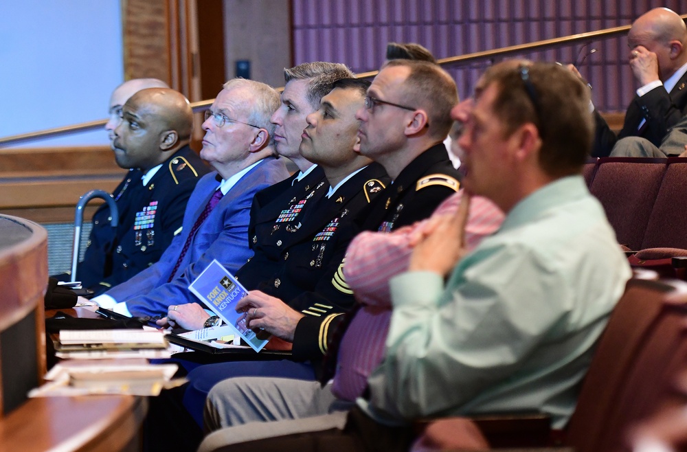 Fort Knox commander addresses area community questions at off-post town hall venue