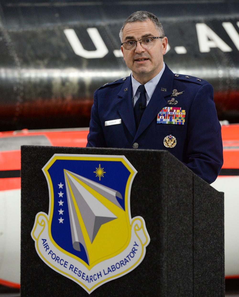 AFRL Commander Holds Press Conference