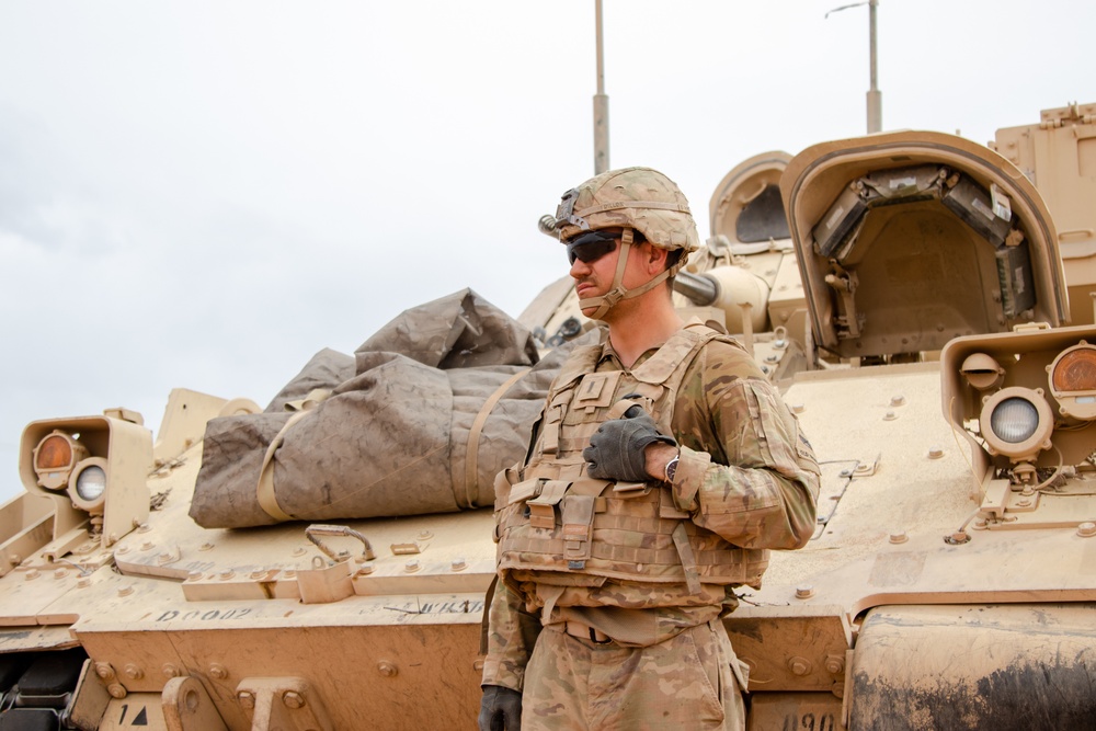 A History of Service, A Legacy of Iron: 1-1 CAV trains during Strike Focus