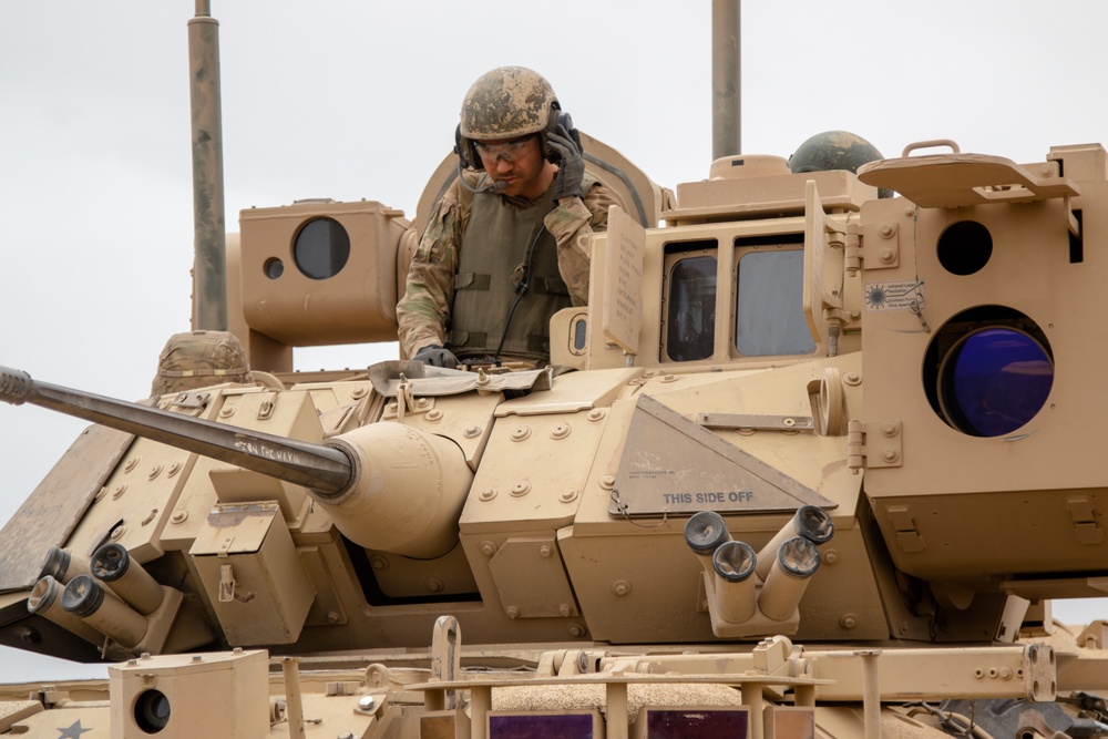 A History of Service, A Legacy of Iron: 1-1 CAV trains during Strike Focus