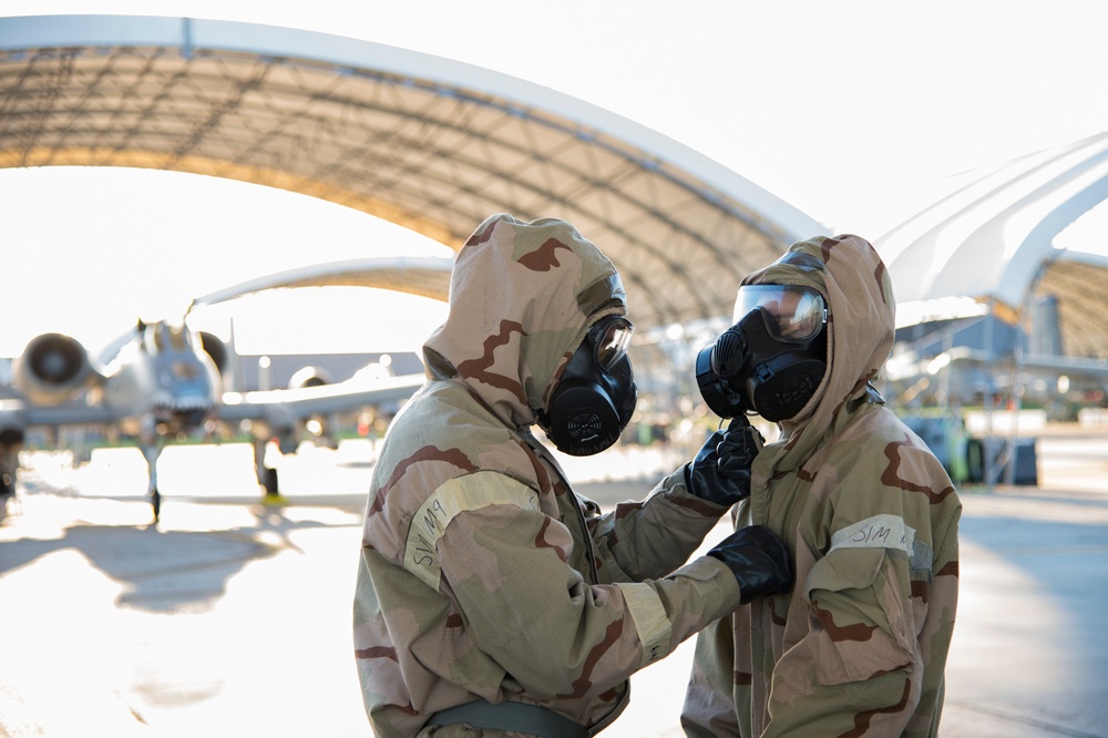 Maintenance Airmen keep Hawgs exercise ready