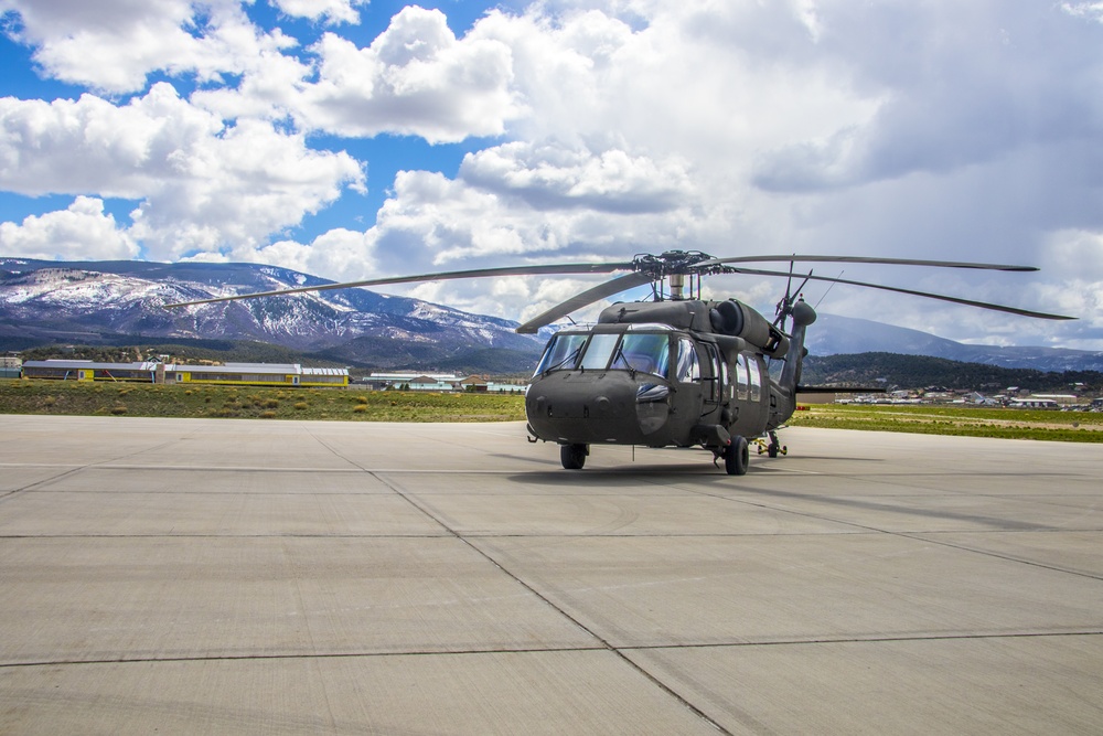 High Altitude Army National Guard Aviation Training Site Soldiers keep birds flying