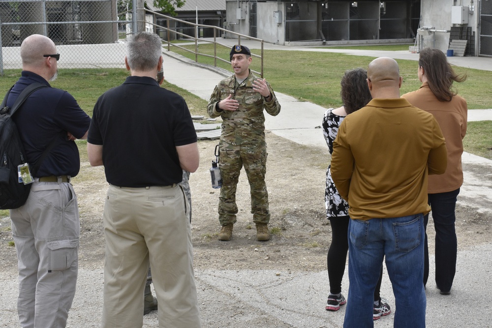 Government-wide working dog team kick-off