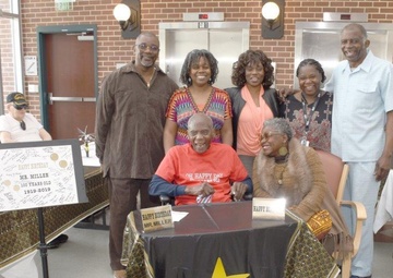 Veteran shares a century of his life with celebration at Columbia VA Health Care System