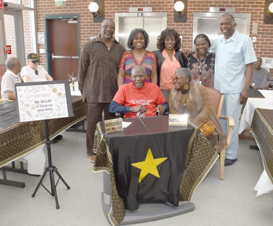 Veteran shares a century of his life with celebration at Columbia VA Health Care System