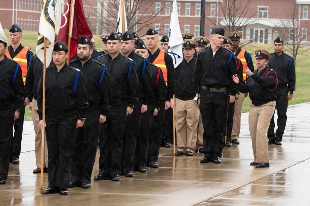 RDC &quot;C&quot; School Class Marches in Formation