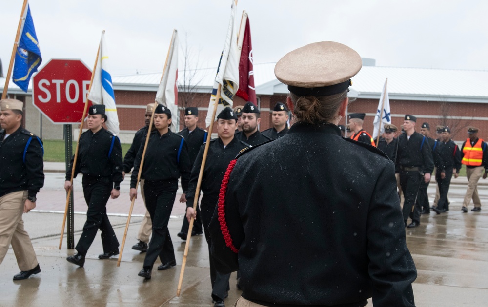 RDC &quot;C&quot; School Class Marches in Formation