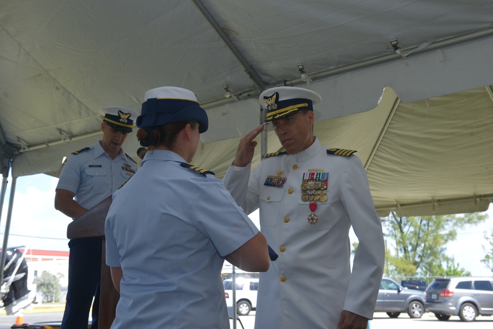 Coast Guard Sector Key West Commanding Officer retires