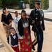 Tomb of the Unknown guard completes final walk, places a single rose at each crypt