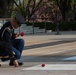 Tomb of the Unknown guard completes final walk, places a single rose at each crypt