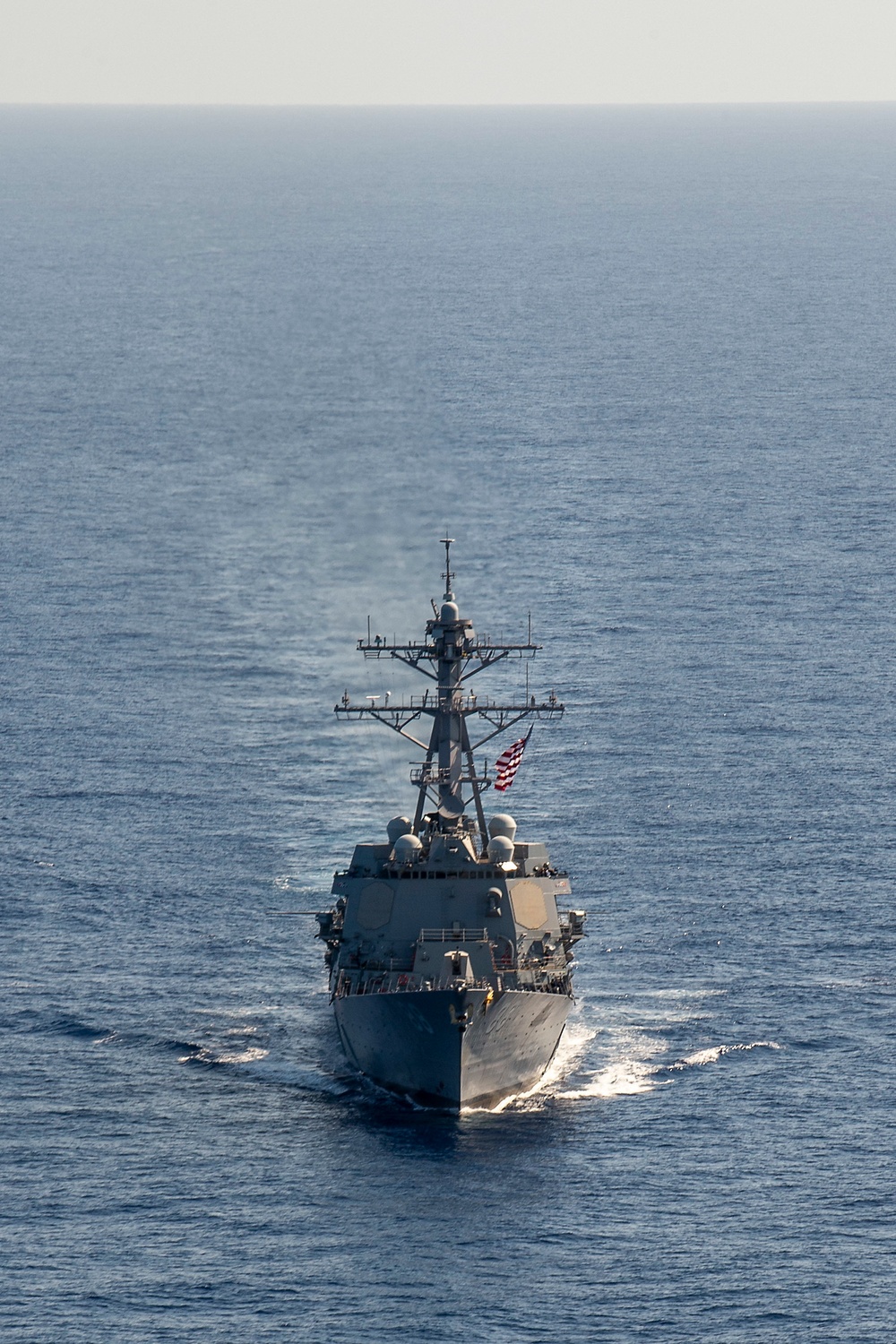 USS Preble And HMAS Melbourne Participate In Cooperative Deployment.