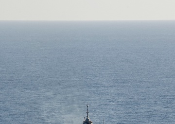 USS Preble And HMAS Melbourne Participate In Cooperative Deployment.