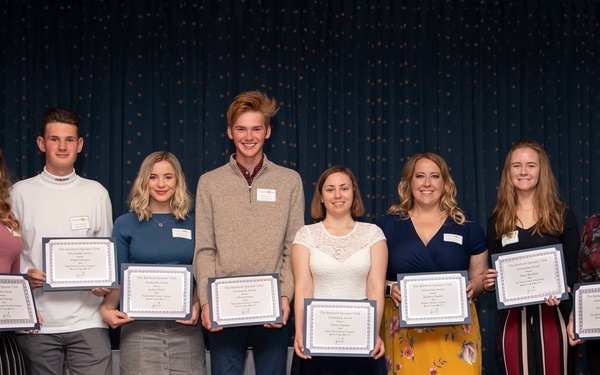 Kirtland Spouses' Club awards scholarships
