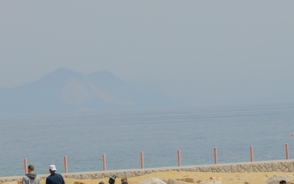Days of Service: US service members clean up Yuu Beach