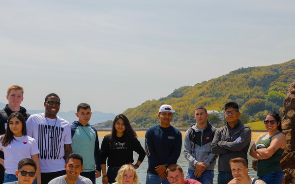 Days of Service: US service members clean up Yuu Beach