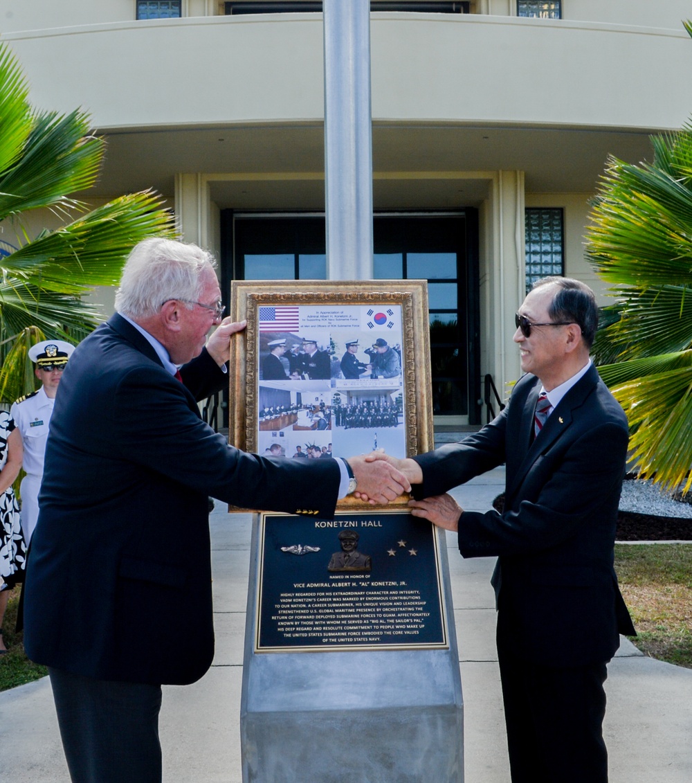 Konetzni Hall: COMSUBRON 15 Dedicates Building to Historic Submariner