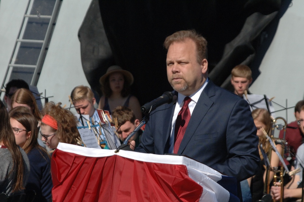 USS Wisconsin's 75th Anniversary