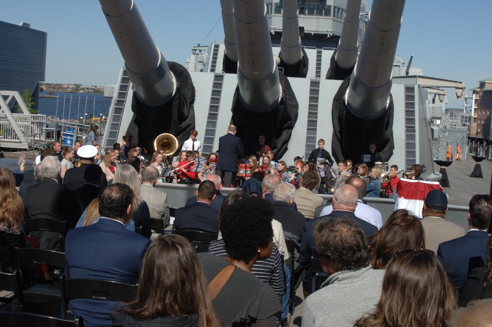 USS Wisconsin's 75th Anniversary