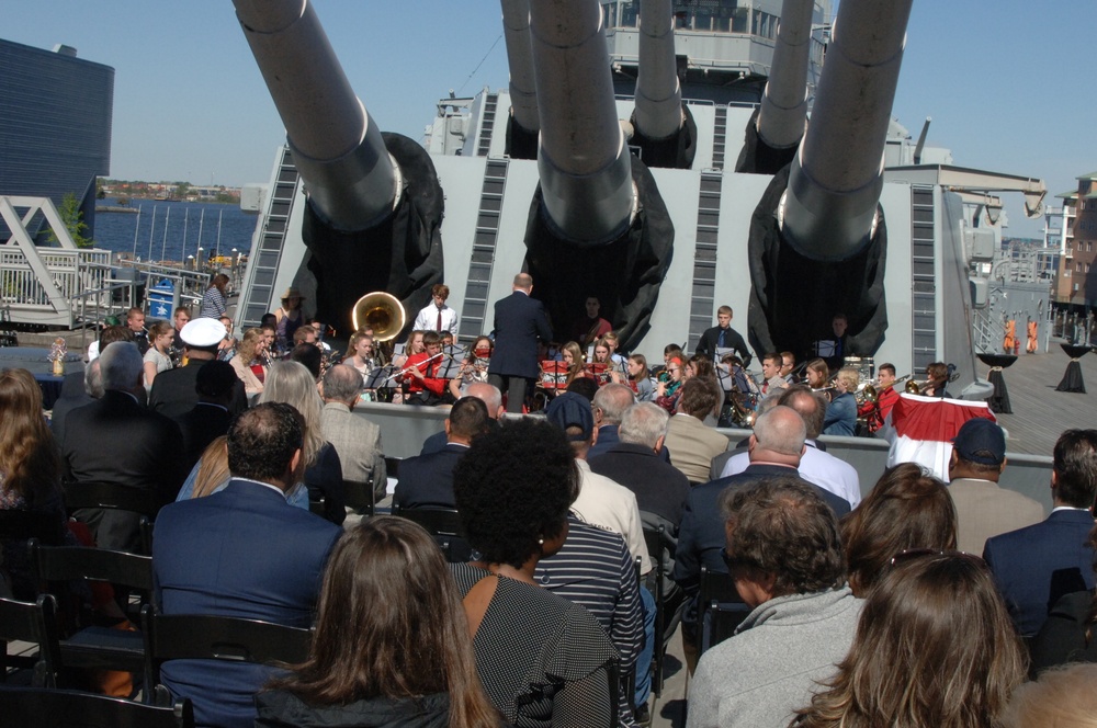 USS Wisconsin's 75th Anniversary