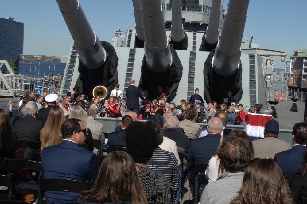 USS Wisconsin's 75th Anniversary