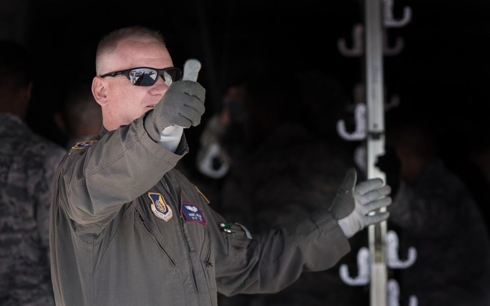 374th MDG trains in patient air evacuation