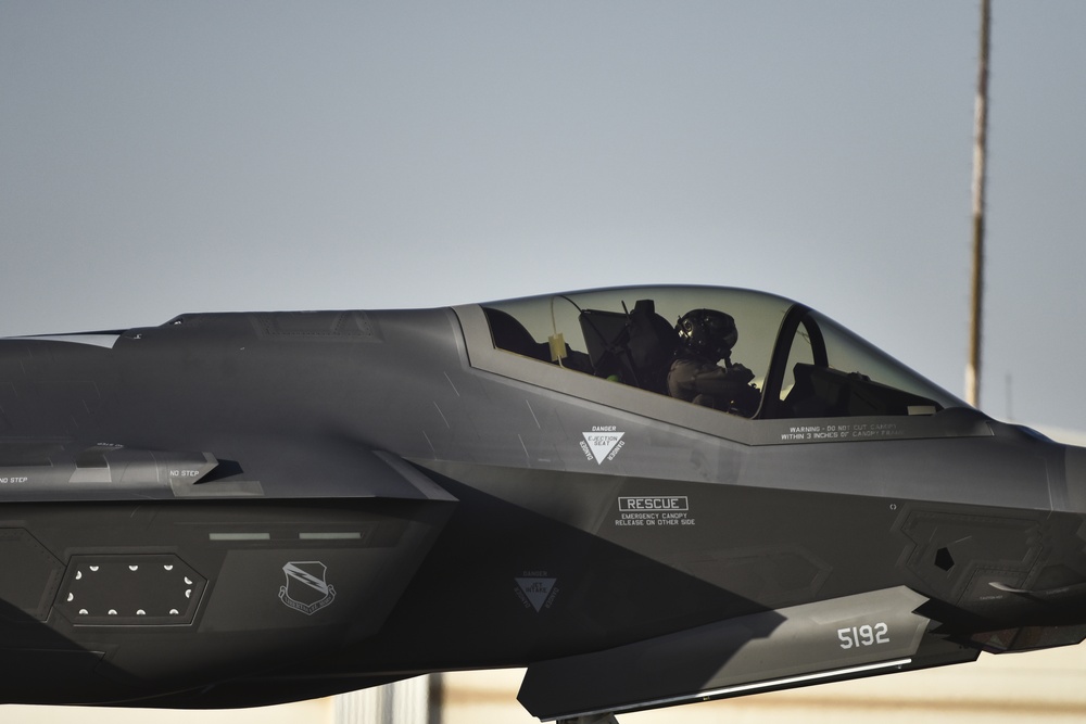 U.S. Air Force's F-35A Lightning II arrives for first Middle East deployment