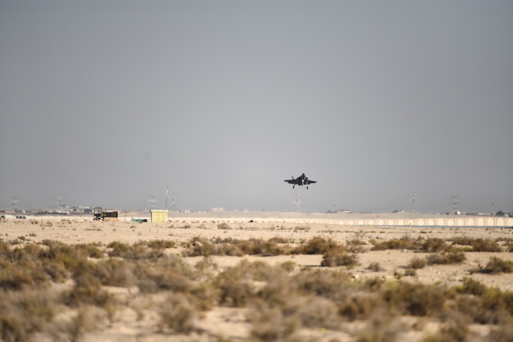 U.S. Air Force's F-35A Lightning II arrives for first Middle East deployment