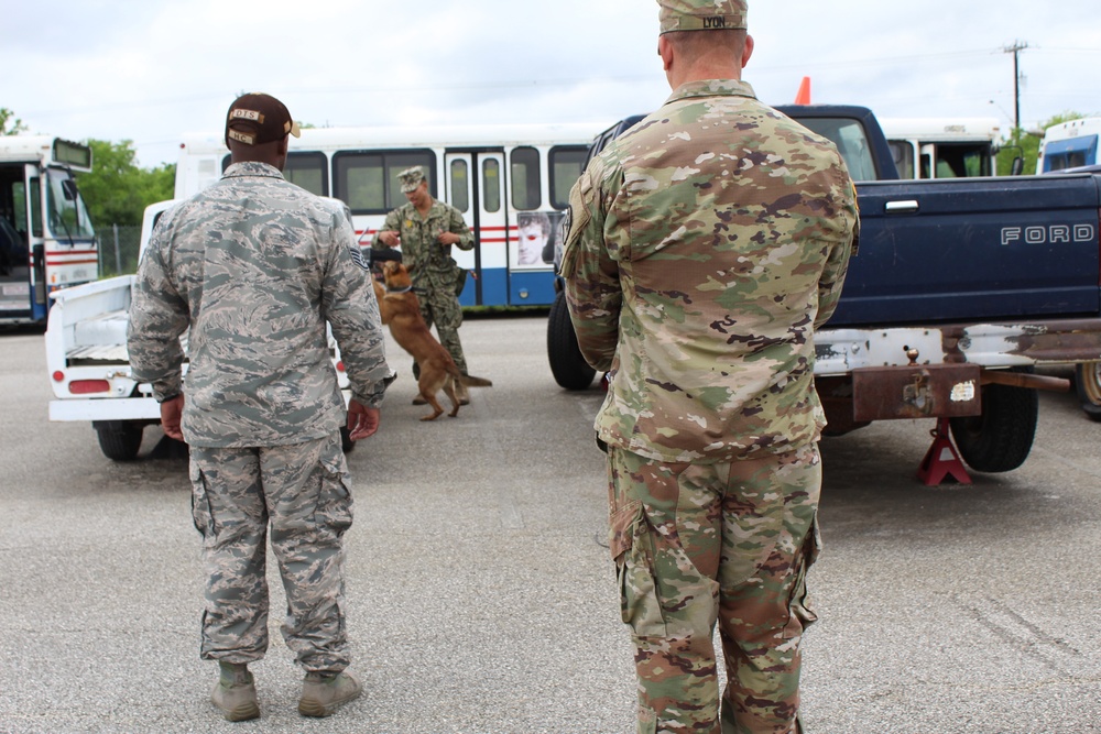 Government-wide working dog team kickoff