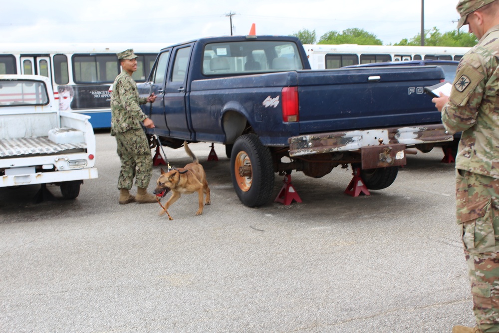 Government-wide working dog team kickoff