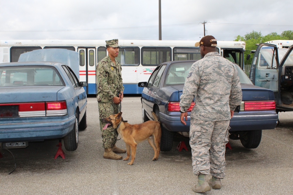 Government-wide working dog team kickoff