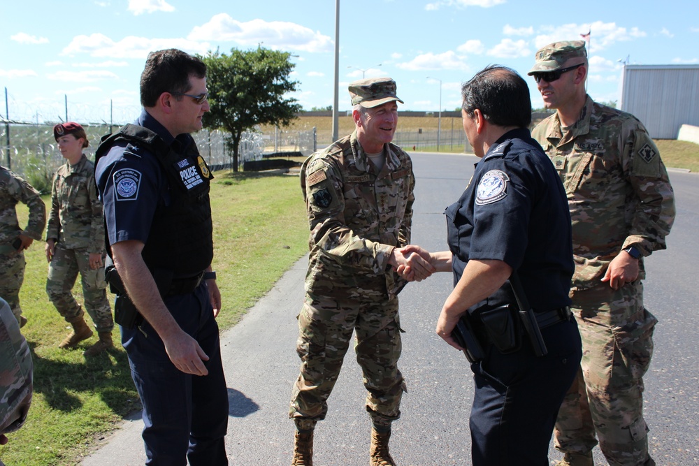 NORTHCOM Inspects Southwest Border Support