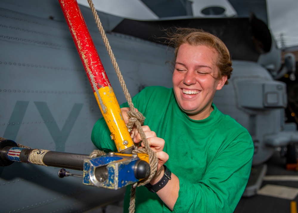 USS Bainbridge Deployment