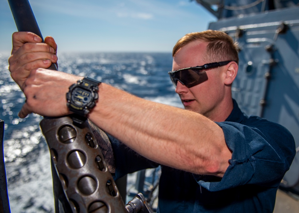 USS Bainbridge Deployment