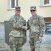 Commanding General, 1st Infantry Division Major General John S. Kolasheski visited Col. Charles S. Armstrong, commander, 1st Armored Brigade Combat Team