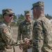 Commanding General, 1st Infantry Division Major General John S. Kolasheski visited Col. Charles S. Armstrong, commander, 1st Armored Brigade Combat Team