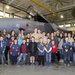 Scouts visit the 104th Fighter Wing