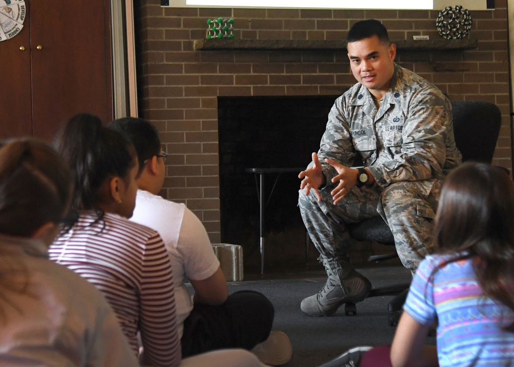 Hanscom engineer speaks at STARBASE Academy