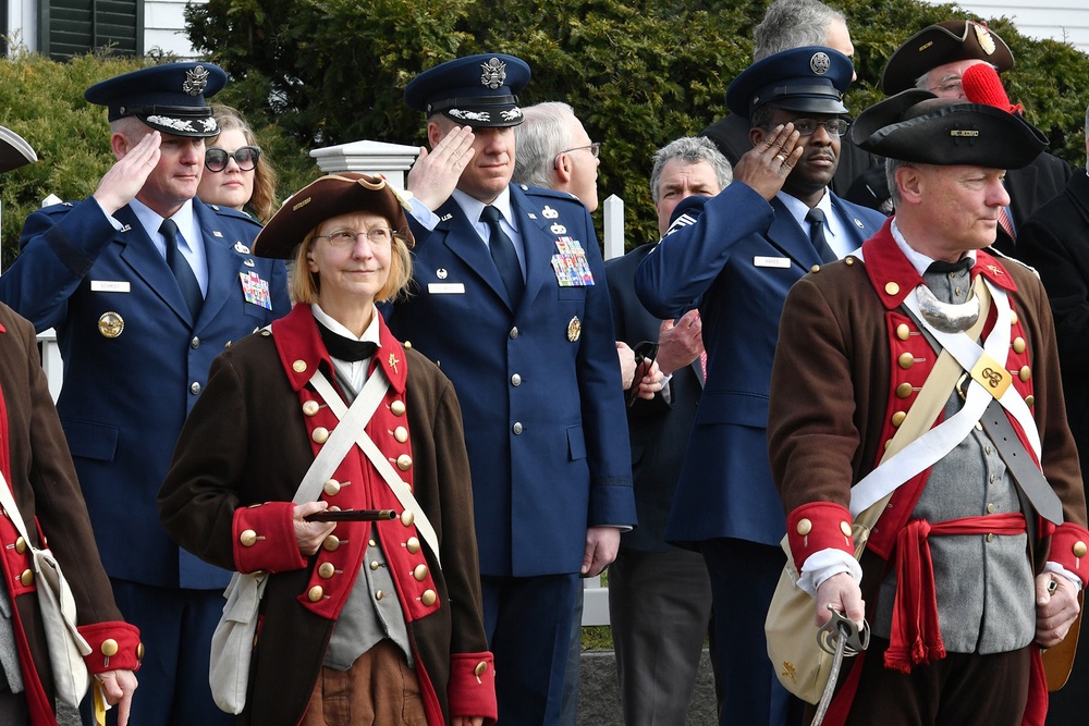 Colonial re-enactment held in Bedford