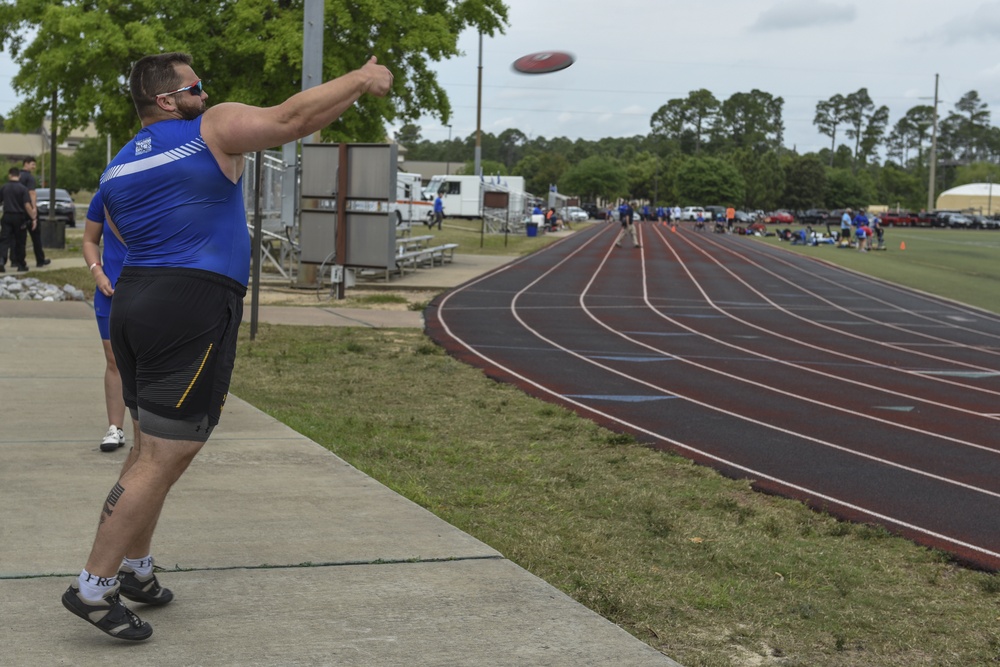 Hurlburt host 2019 AF Warrior Games Team training, CARE event