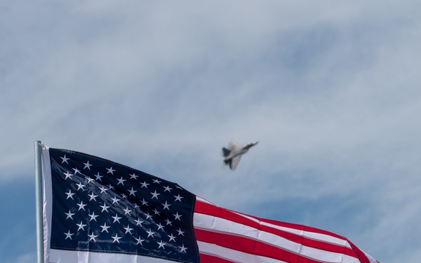 F-22 Demo Team brings thunder over the Bay