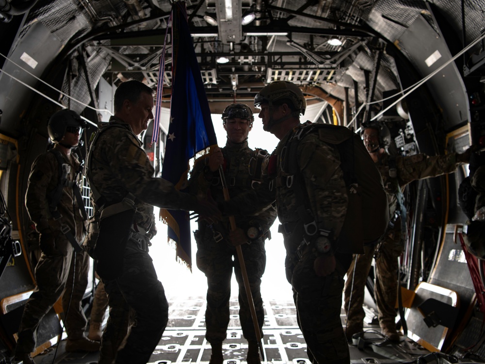 Brig. Gen. Claude Tudor Jr. relinquishes command.