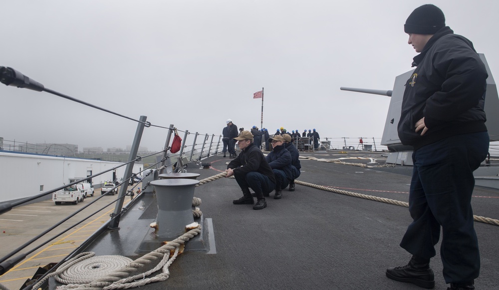 USS Jason Dunham arrives at Naval Station Newport, R.I.