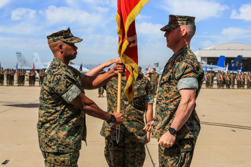 VMFA(AW)-225 Change of Command