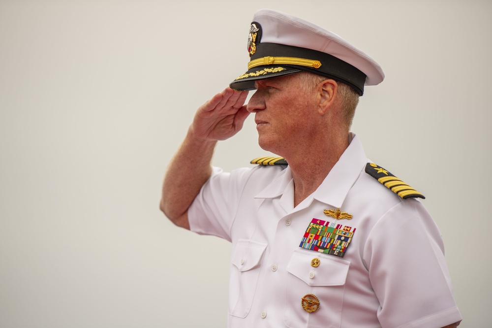 Captain Christopher Barnes Retirement