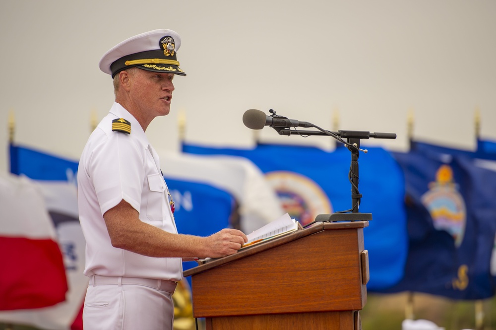 Captain Christopher Barnes Retirement