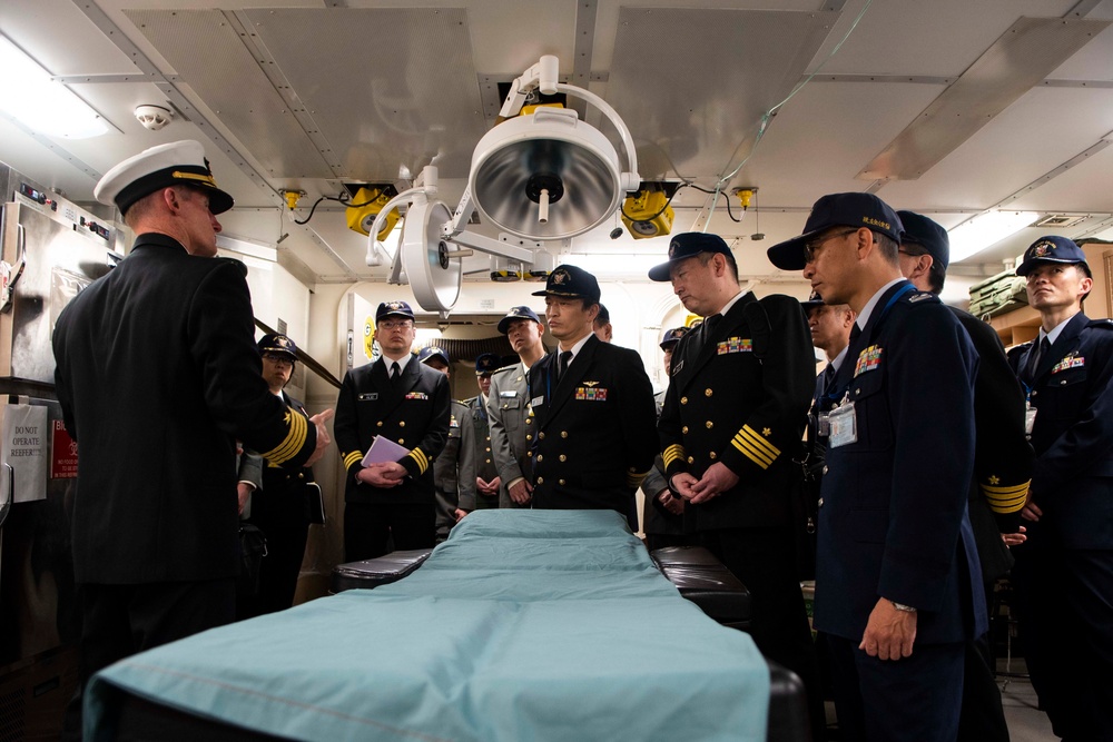 USS Green Bay (LPD 20) Joint Staff College Tour