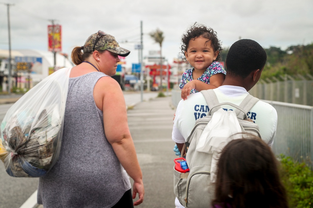 Military community keeps Okinawa installations clean on Earth Day