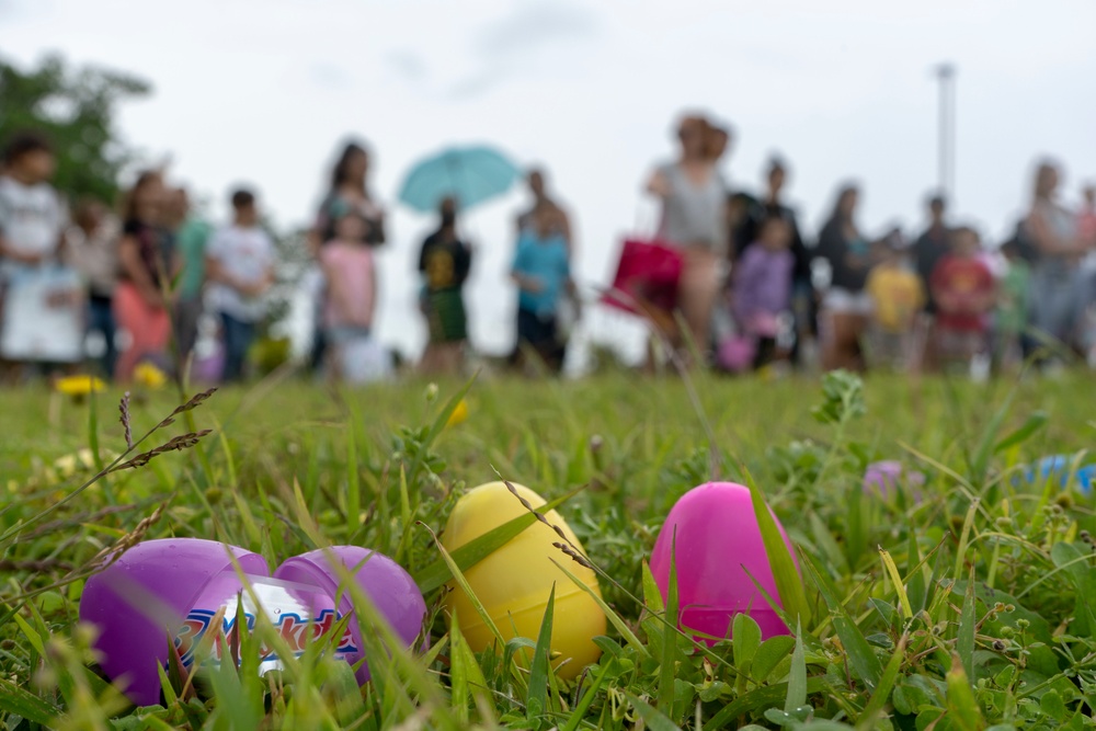 Camp Courtney Hosts Annual Easter Egg Hunt