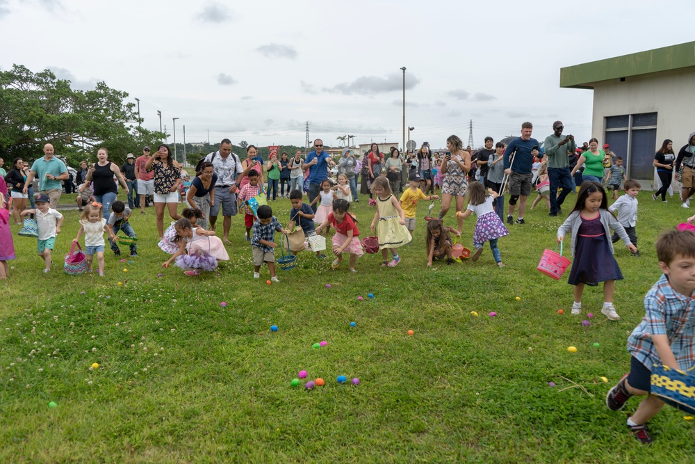 Camp Courtney Hosts Annual Easter Egg Hunt