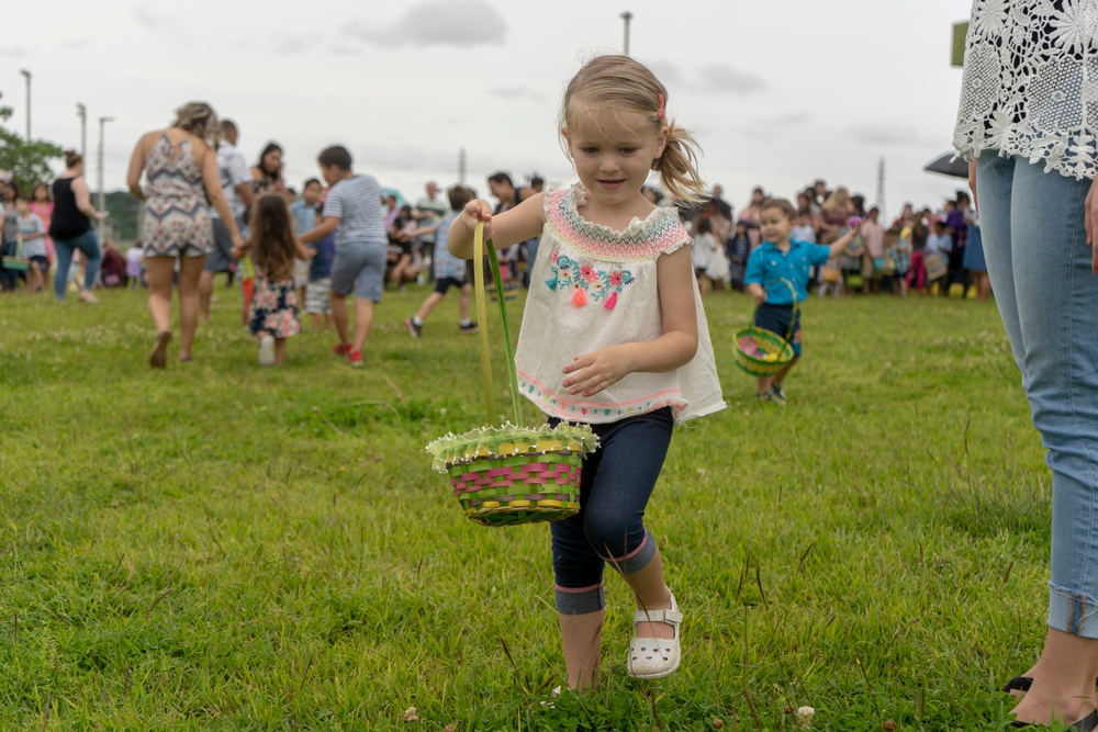 Camp Courtney Hosts Annual Easter Egg Hunt